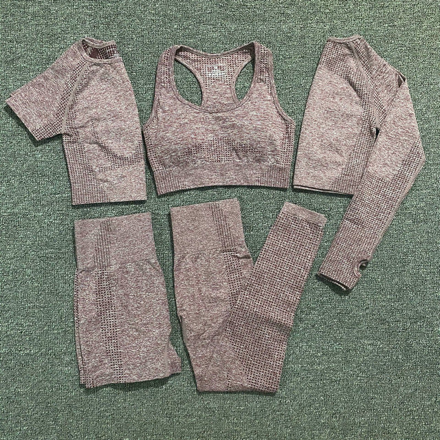 vital seamless yoga set gym set women workout clothes for women active wear sport suit